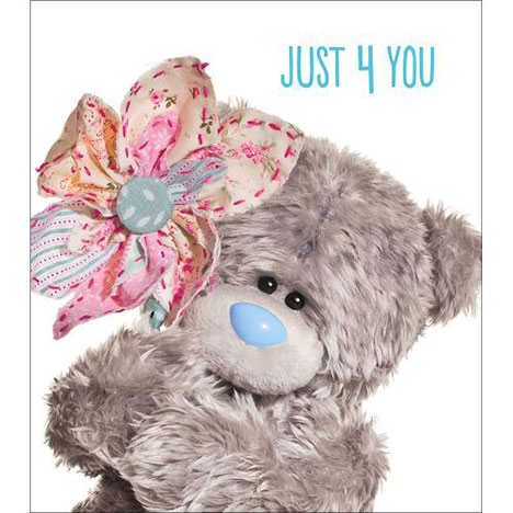 Just 4 You Me to You Bear Card £1.89
